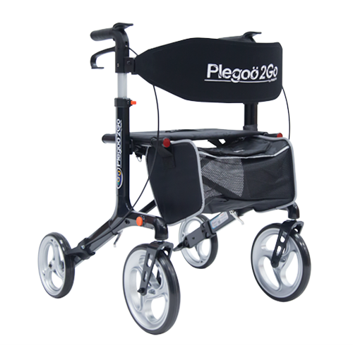 Andadera Rollator de Aluminio Plegable con Ruedas