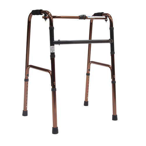 Andadera Doble Función de Aluminio con Soporte Frontal Sencillo