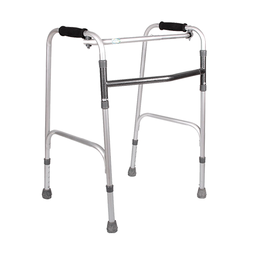 Andadera de Aluminio Recíproca Plegable