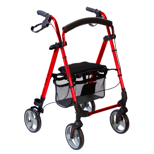 Andadera Rollator KD de Aluminio - Plegable