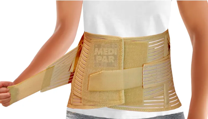 Faja sacro-lumbar elástica ventilada