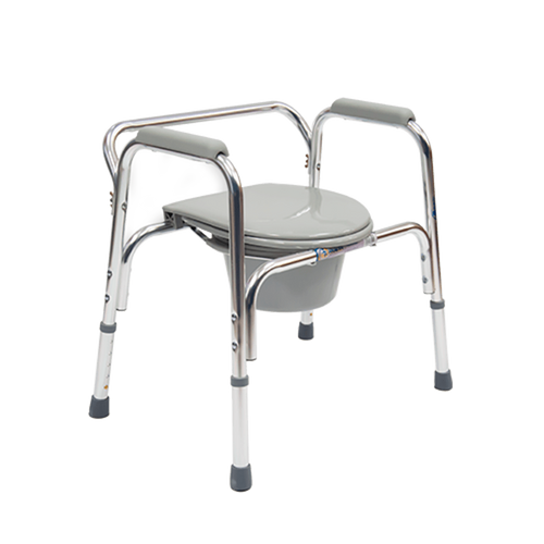 Cómodo de Aluminio con Respaldo