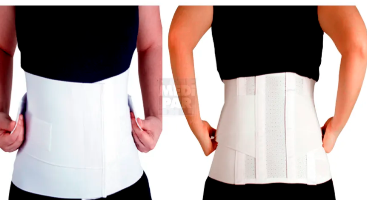 Faja sacrolumbar entallada