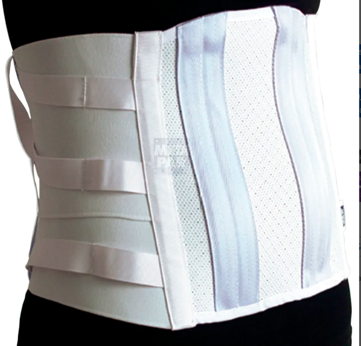 Faja sacrolumbar reforzada entallada