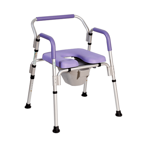 Cómodo de Aluminio para Ducha 4 en 1 Plegable con Respaldo