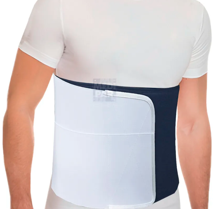Soporte abdominal doble alto