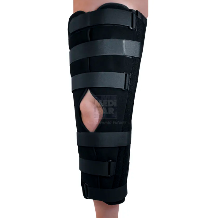 Férula para rodilla tripanel 20” universal importada pertenece a la categoría ortopedia blanda