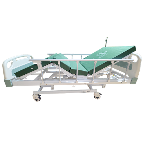 Cama Hospitalaria Eléctrica ReActiv Serie 7000, 3 Funciones, Piecera y Cabecera de ABS Desmontables