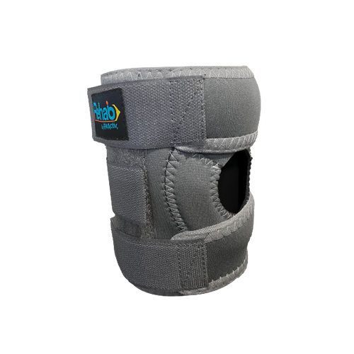 Rodillera Corta de Neopreno con Varillas Flexibles y Broche de Contactel Rehab