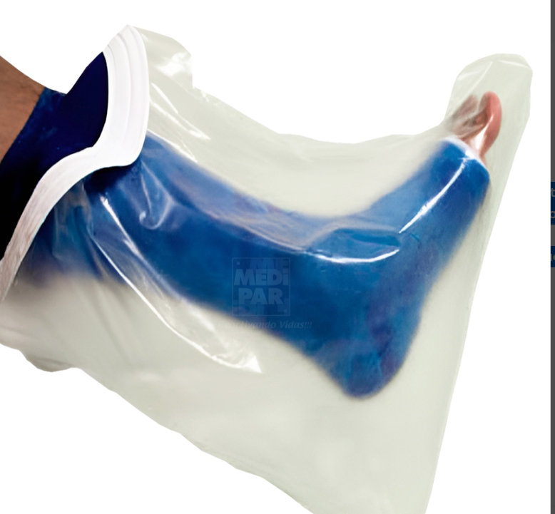 Protector de yeso pierna corta