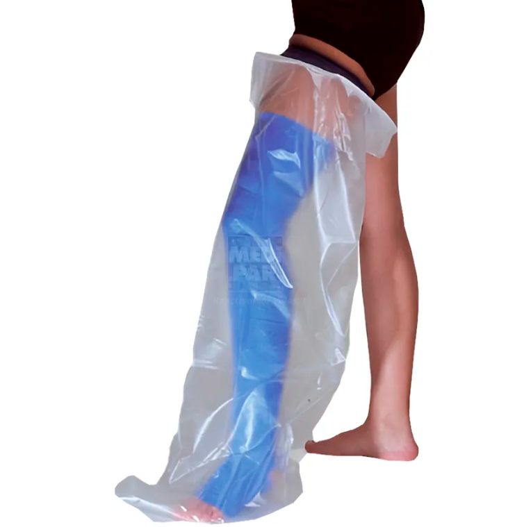 Protector de yeso pierna larga