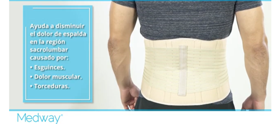 Faja Sacrolumbar
