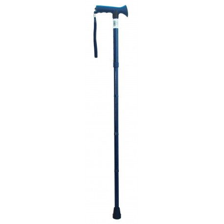 Bastón Plegable de Lujo Azul con Mango Suave