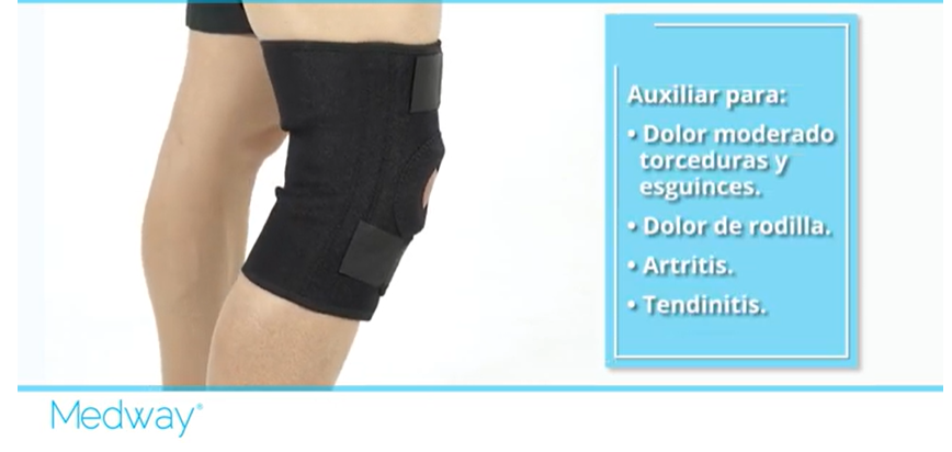 Rodillera Corta – Talla Extra Grande