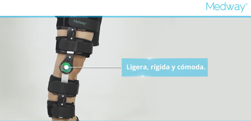 Rodillera Post-Operatoria Graduada