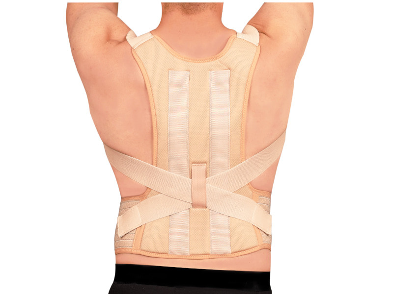 Faja Dorso Lumbar Elastica Beige