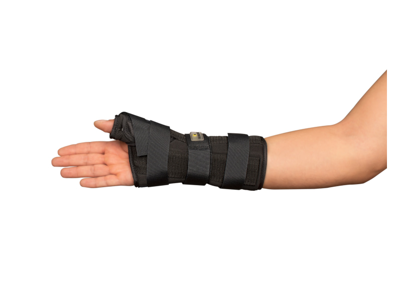 Muñequera con Ferula y Control de Pulgar Derecha Negro
