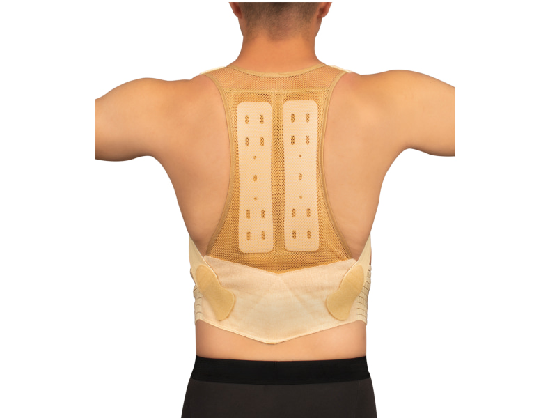 Soporte de Clavicula y Corrector de Postura Benesta con Dos Paneles Beige