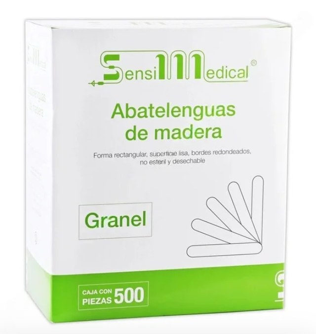 Abatelenguas de Madera (SENSIMEDICAL)