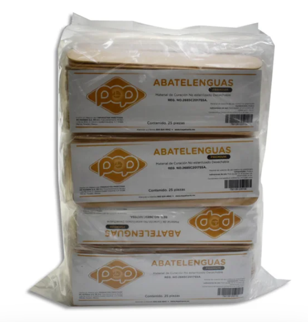 Abatelenguas de Madera Premium Pop (20B/25)