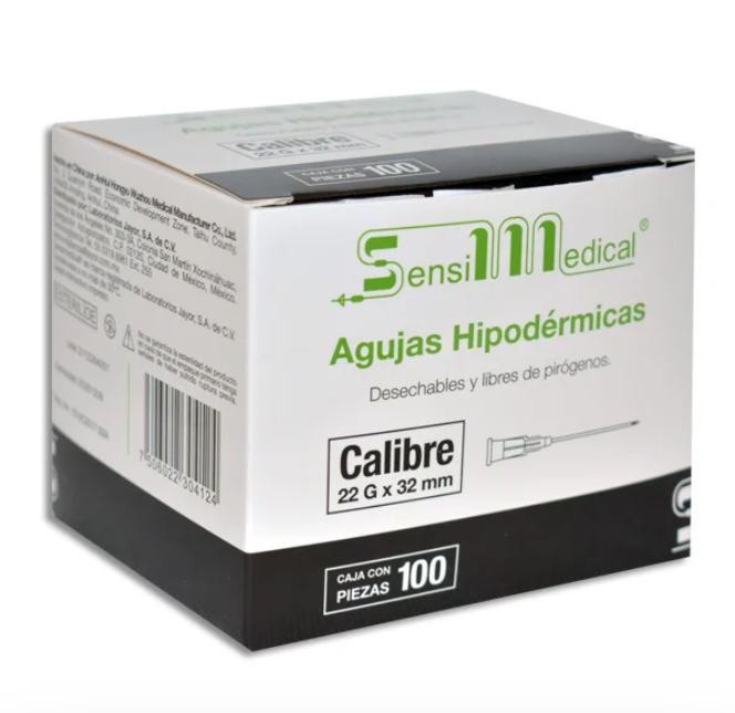 Aguja HIP Sensimedical 22X32
