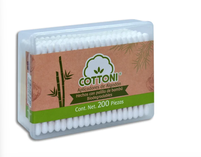 Aplicadores de algodon cottoni