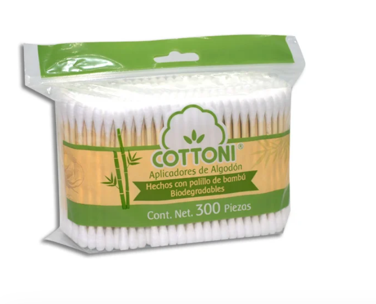 Aplicadores de algodon cottoni