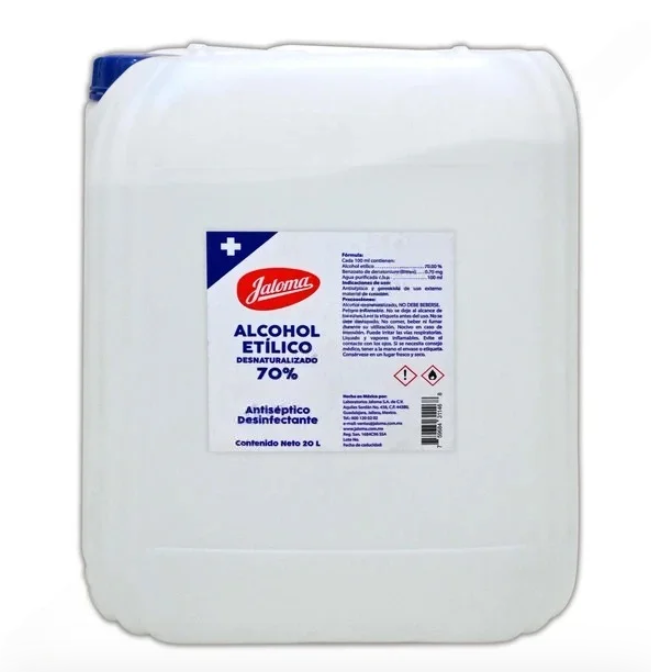 Alcohol Etílico Desnaturalizado (Jaloma) 70%