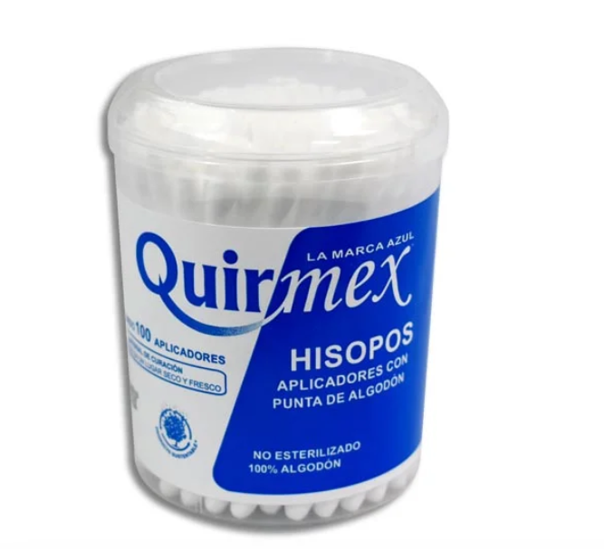 Aplicadores de algodon quirmex