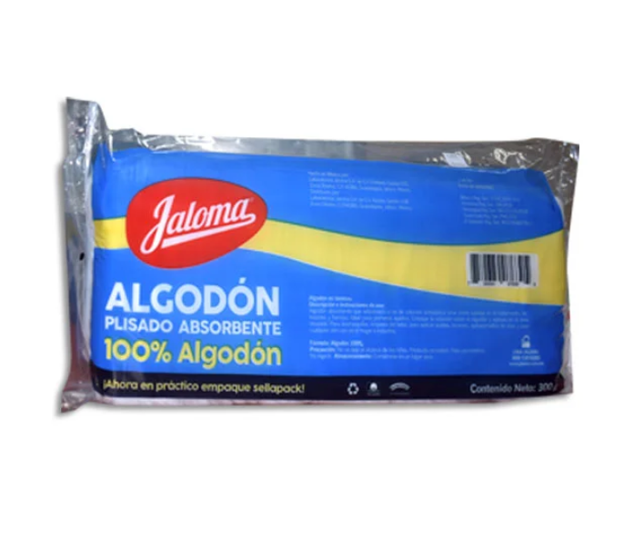Algodón Absorbente Plisado Jaloma