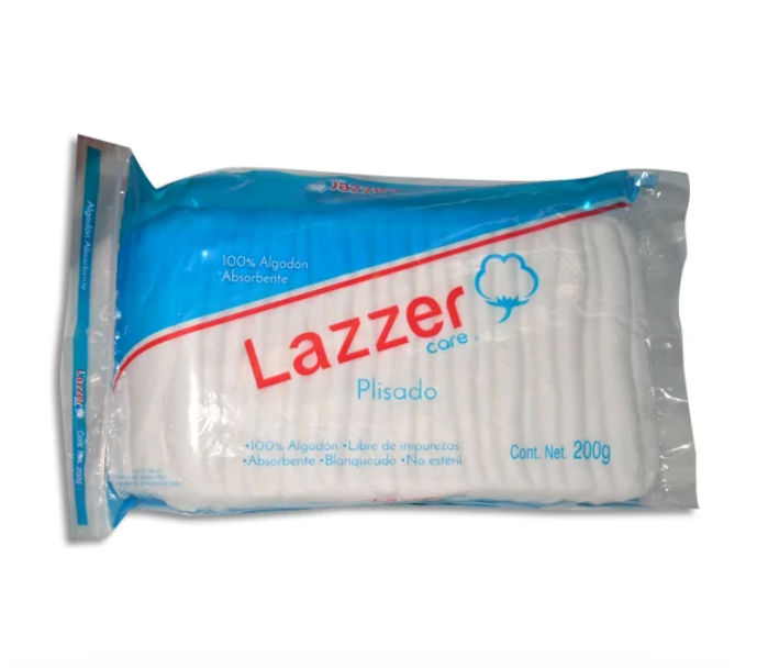 Algodón Absorbente Plisado Lazzer