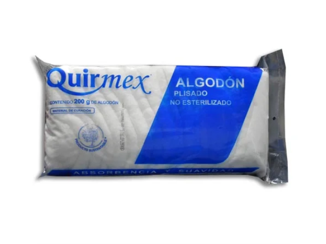 Algodón Absorbente Plisado Quirmex