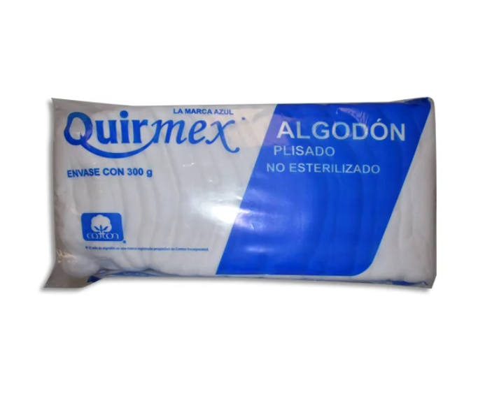 Algodón Absorbente Plisado Quirmex