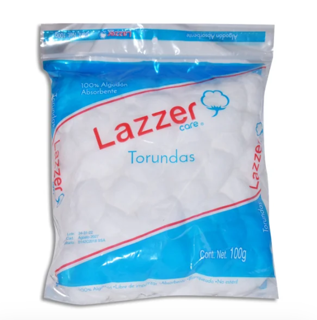 Algodón Torundas Lazzer