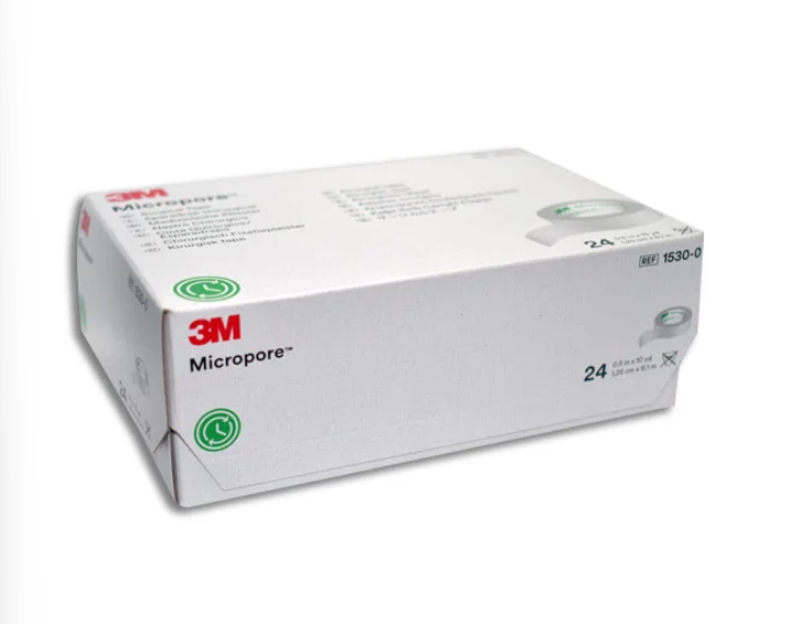 Cinta Microporosa BCA 3M 1.25CM