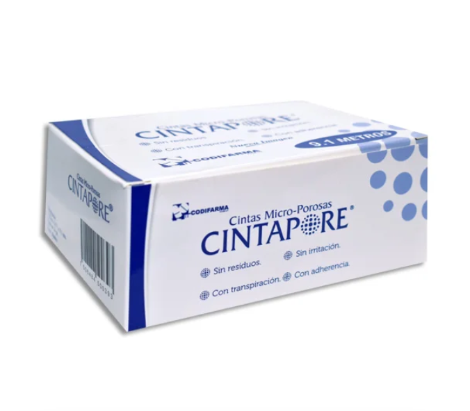 Cinta Microporosa BCA Cintapore 1.25CMX9.1M