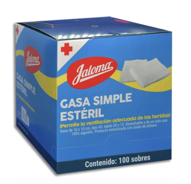 Gasa esterilizada 10X10CM jaloma