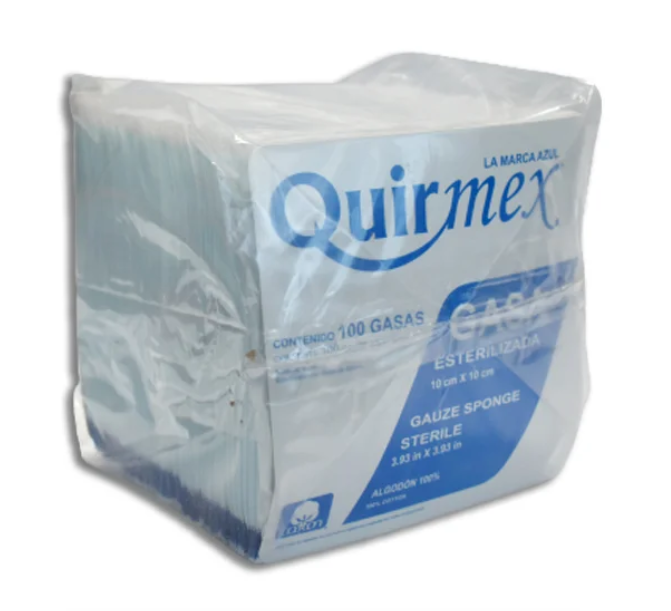 Gasa esterilizada 10X10CM Quirmex