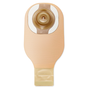 Bolsa para ostomía Drenable de Una Pieza – Barrera CeraPlus™ Soft Convexa, Cierre Integrado Lock ‘n Roll™ Microseal, con Marco Adhesivo y con Filtro integrado
