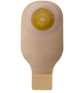 Bolsa para ostomía Drenable de Una Pieza - Barrera Convexa Flextend™, Cierre Integrado Lock 'n Roll™ Microseal, Borde Adhesivo