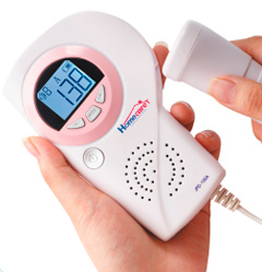 Doppler Fetal portátil con pantalla LCD blanco JPD-100A