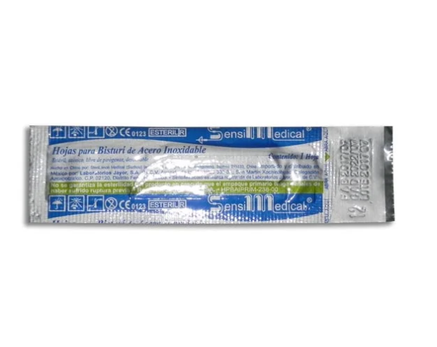 Hoja para Bisturí Sensimedical 12