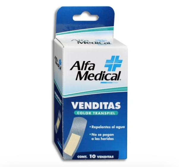 Venditas Adhesivas Transpiel