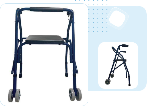 Andadera Plegable con ruedas SC-WK12(A)