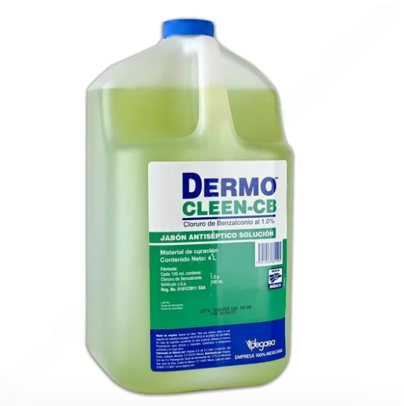Dermocleen-CB Jabón Antiséptico solución al 1%