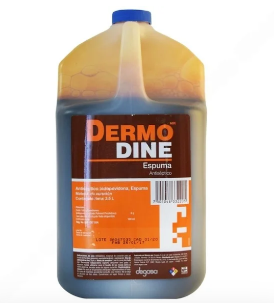 Dermodine Solución Antiséptica Espuma