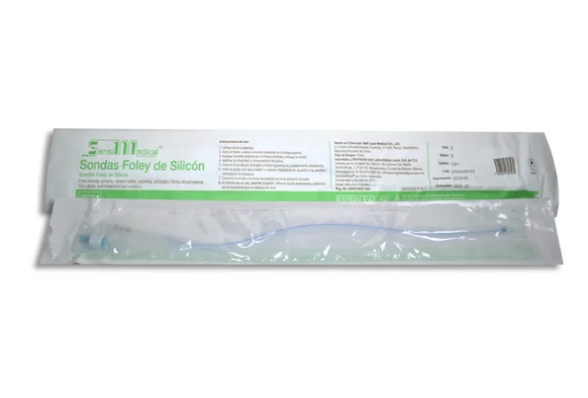 Sonda Foley Silicon 2-V 12FR Globo 5 Sensimedical