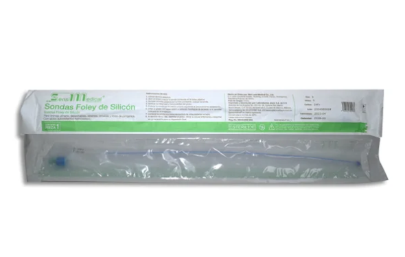 Sonda Foley Silicon 2-V 24FR Globo 5 Sensimedical
