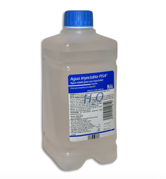 Agua inyectable Flexoval S/Bayoneta