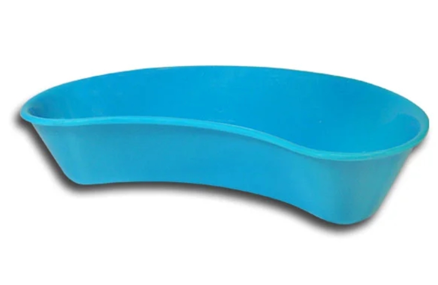 Riñón de plásticoo azul